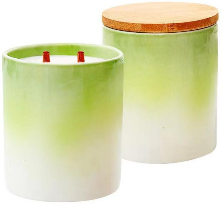 Ceramic candle