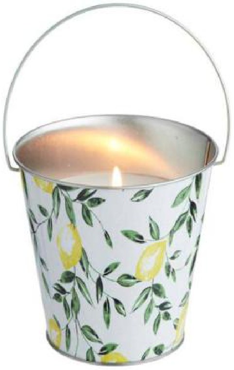 Metal jar candle